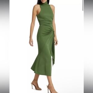 Cinq à Sept Green Midi Dress